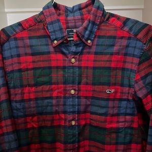 Mens Flannel Vineyard Vines Shirt